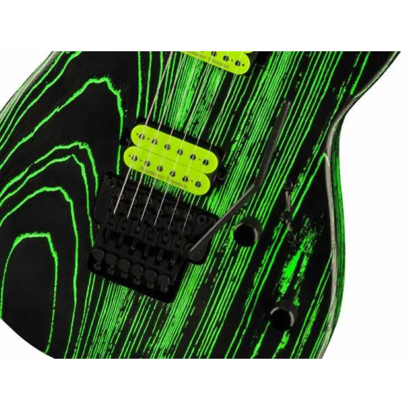 Charvel Pro-Mod San Dimas® Style 1 HH FR E Ash, Ebony Fingerboard, Green Glow