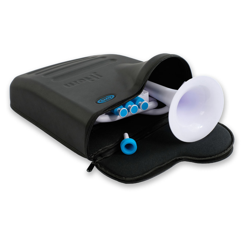 Nuvo jHorn Strumento a Fiato Propedeutico Bianco/Blu