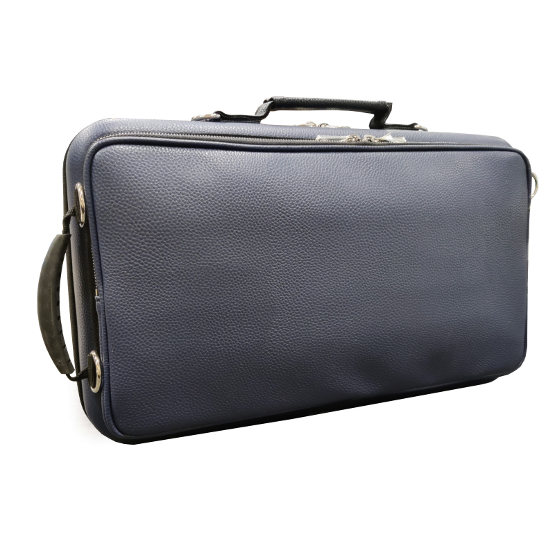Rampone&Cazzani GoBag Custodia Doppia per Clarinetto Sib e La Blu/Nero