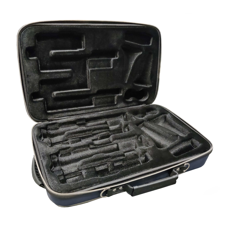 Rampone&Cazzani GoBag Custodia Doppia per Clarinetto Sib e La Blu/Nero
