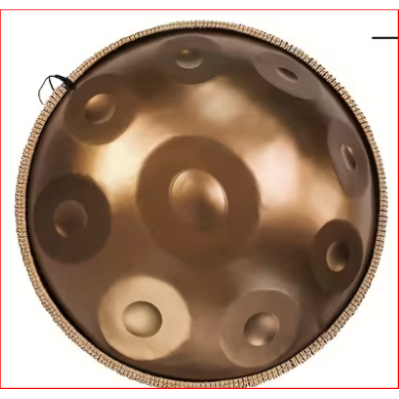 Hand Pan OYSTER 9 note REm - 440 Hz  cm.56 (22") 