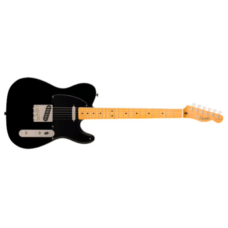Fender Squier FSR Classic Vibe '50s Telecaster®, Maple Fingerboard, Black Pickguard, Black 0374030506