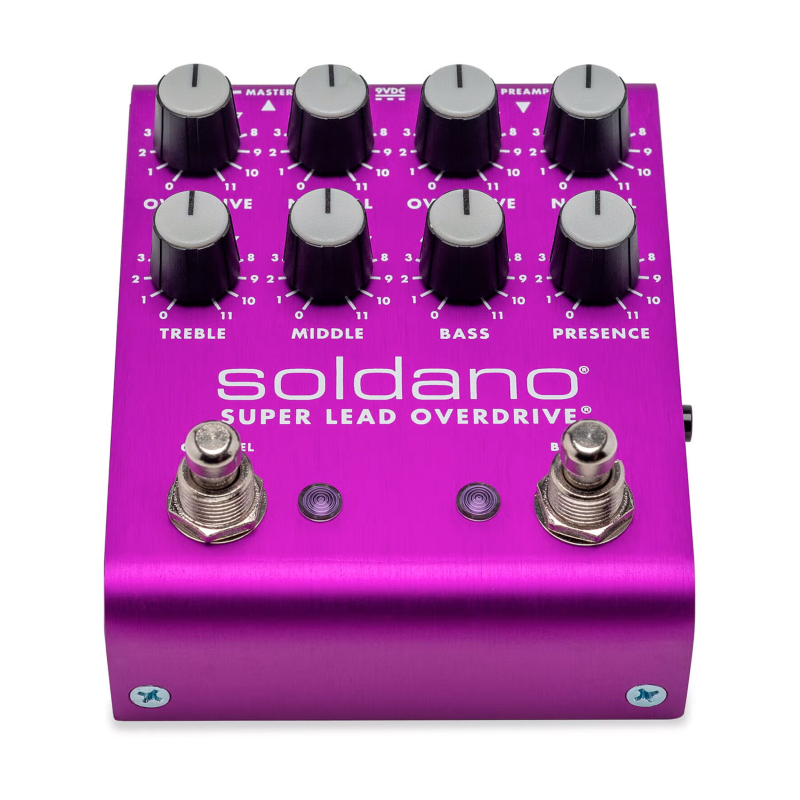 Soldano Super Lead Overdrive Slo Pedal Plus LTD Purple