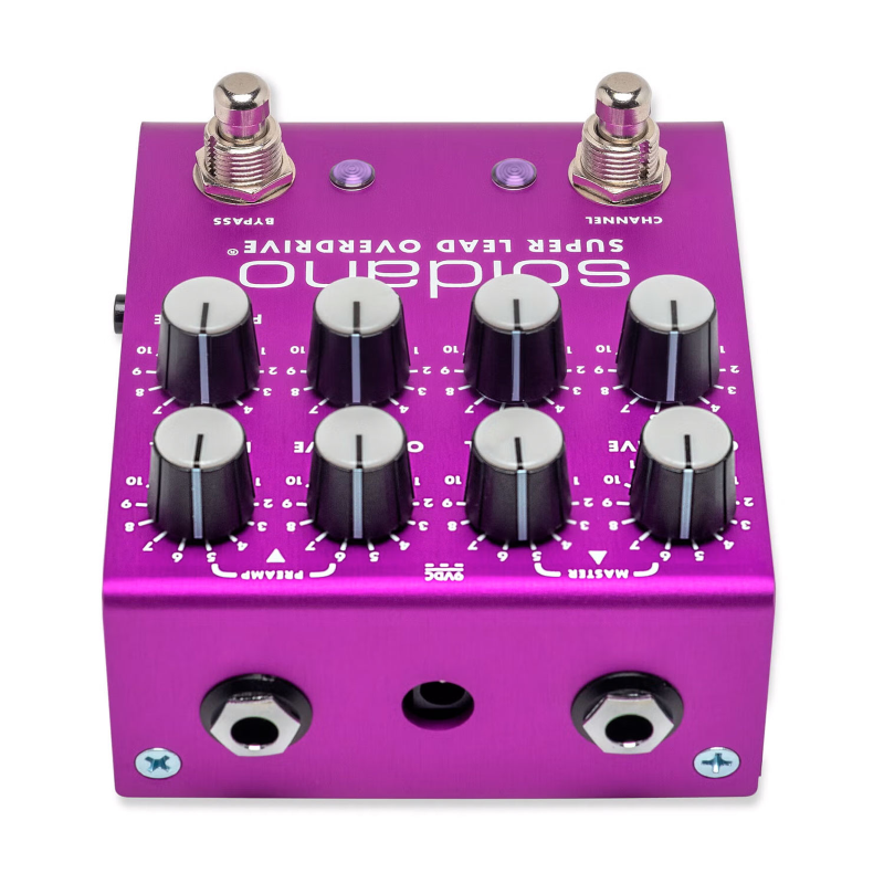 Soldano Super Lead Overdrive Slo Pedal Plus LTD Purple