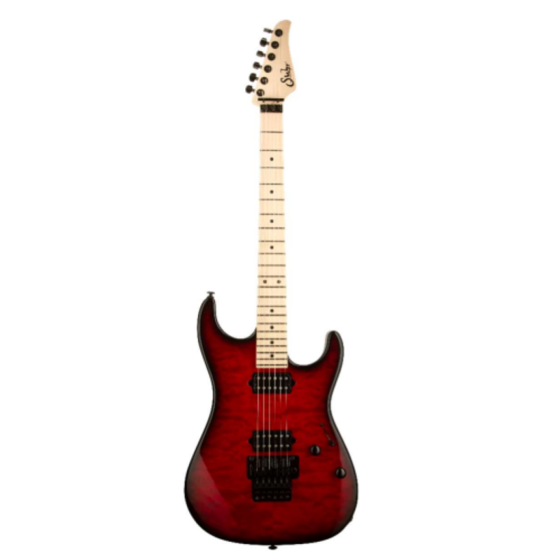 Suhr Standard Thin Burst Hh Lim. Edition Trans Red 