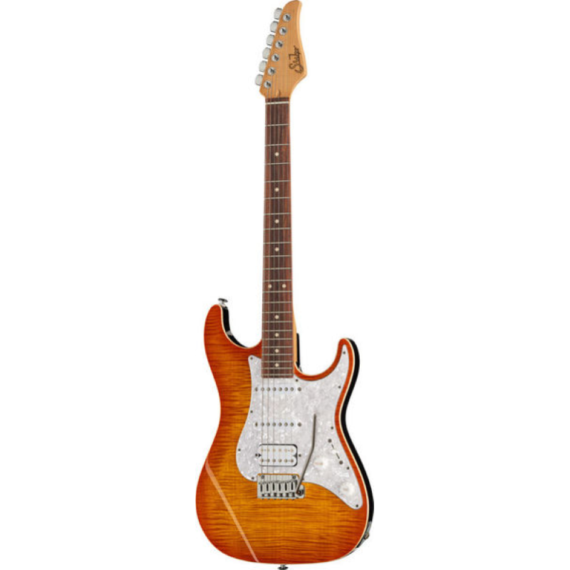 Suhr Standard Plus PF HSS Trans Honey Amber Burst