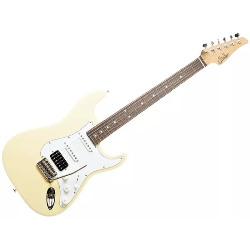 Suhr Classic S Antique RW HSS Vintage Yellow