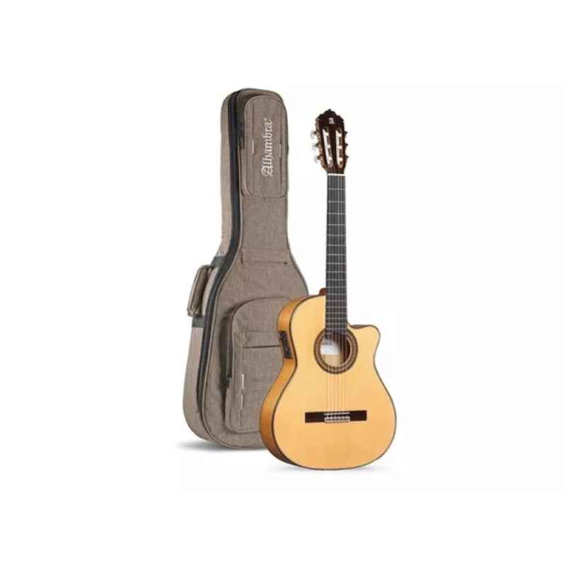 Alhambra 7FC CT E2 chitarra flamenco elettrificata con borsa