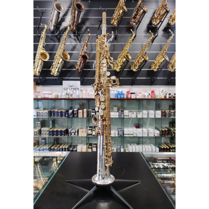 usato Yanagisawa S9930 Sax Soprano in Argento Massiccio