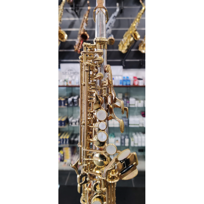 usato Yanagisawa S9930 Sax Soprano in Argento Massiccio