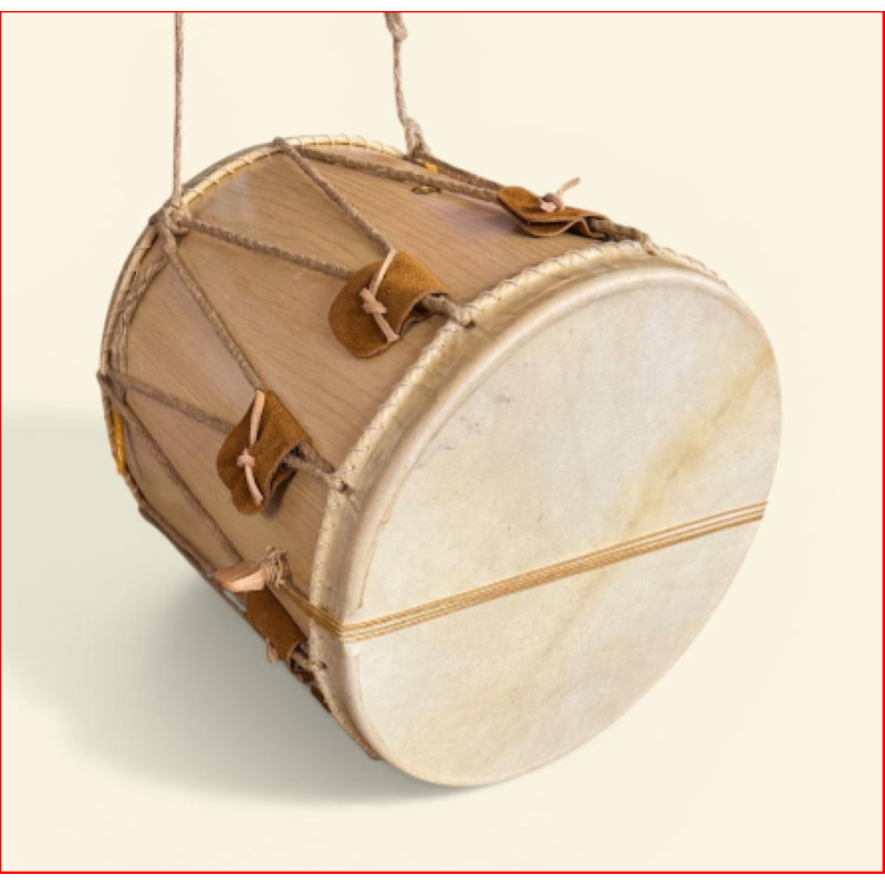 HALIFAX 2272 TAMBURO RINASCIMENTALE cm.36x31 Naturale