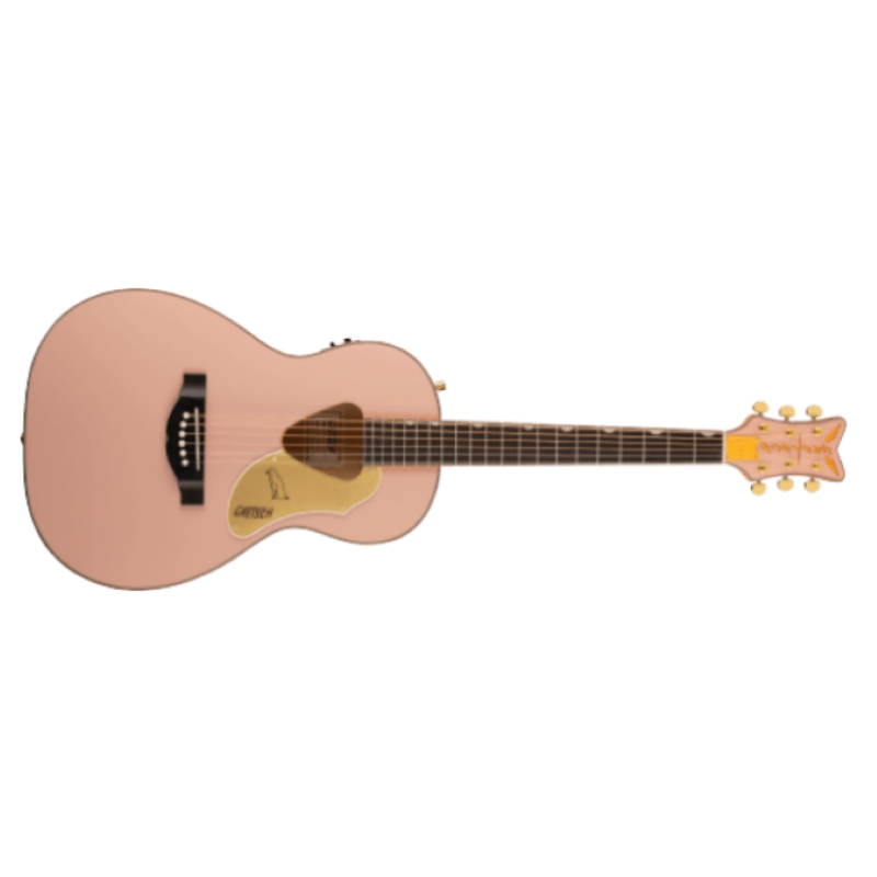 Gretsch G5021E Rancher™ Penguin™ Parlor Acoustic/Electric, Shell Pink