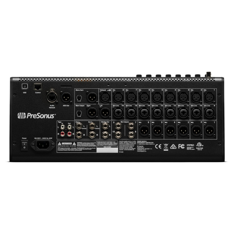 PreSonus StudioLive Series III SE 16 Mixer Digitale 17 Fader Motorizzati