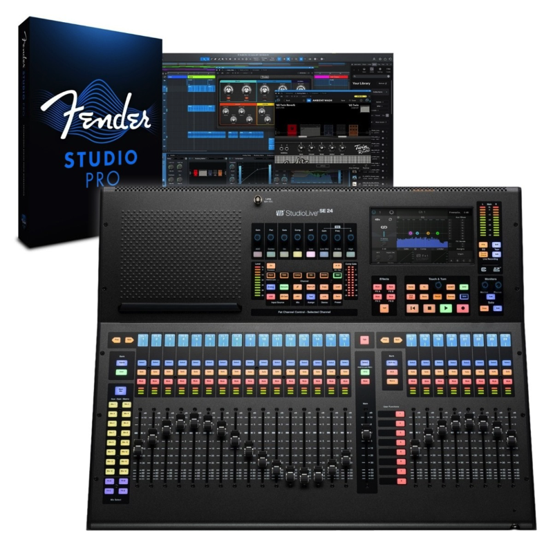 PreSonus StudioLive Series III SE 24 Mixer Digitale 40 Canali 25 Fader Motorizzati