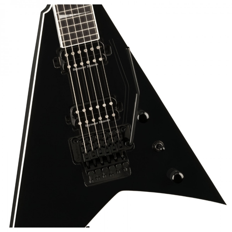 Jackson Pro Plus Series Rhoads RR24, Ebony Fingerboard, Deep Black