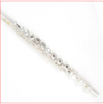 Florian FL101 Flauto Traverso Argentato Fori Aperti Offset Mi snodato