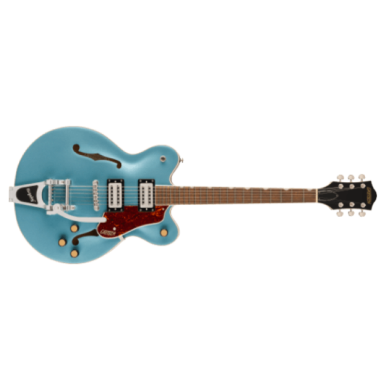 Gretsch G2622T Streamliner™ Center Block Double-Cut with Bigsby®, Laurel Fingerboard, Broad’Tron™ BT-3S Pickups, Arctic Blue
