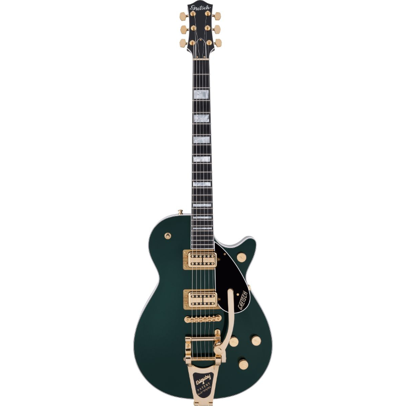 Gretsch G6228TG Players Edition Jet™ BT with Bigsby® and Gold Hardware, Ebony Fingerboard, Cadillac Green