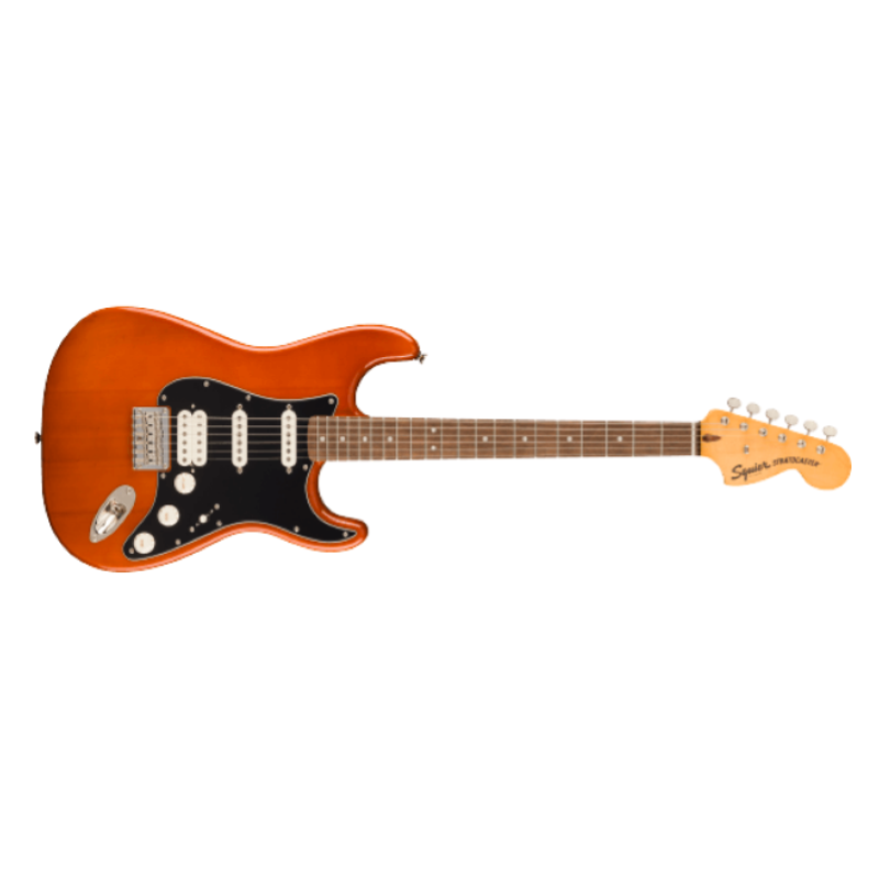 Fender Squier Classic Vibe™ '70s Stratocaster® HT HSS, Laurel Fingerboard, Black Pickguard, Mocha 0374027529