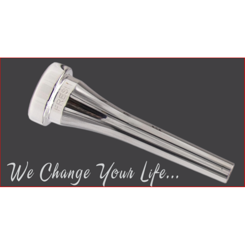 Da Carbo Bocchino Tromba Sib Siver Plated