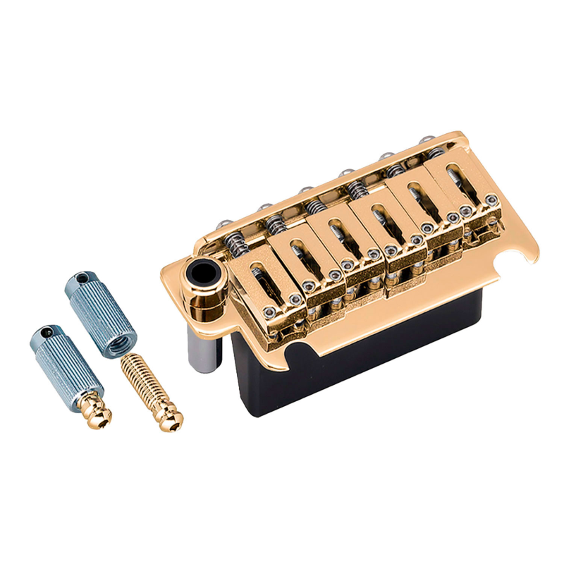 Gotoh Ponte Tremolo 6 Corde Gold Ponte tremolo 6 corde per chitarra elettrica