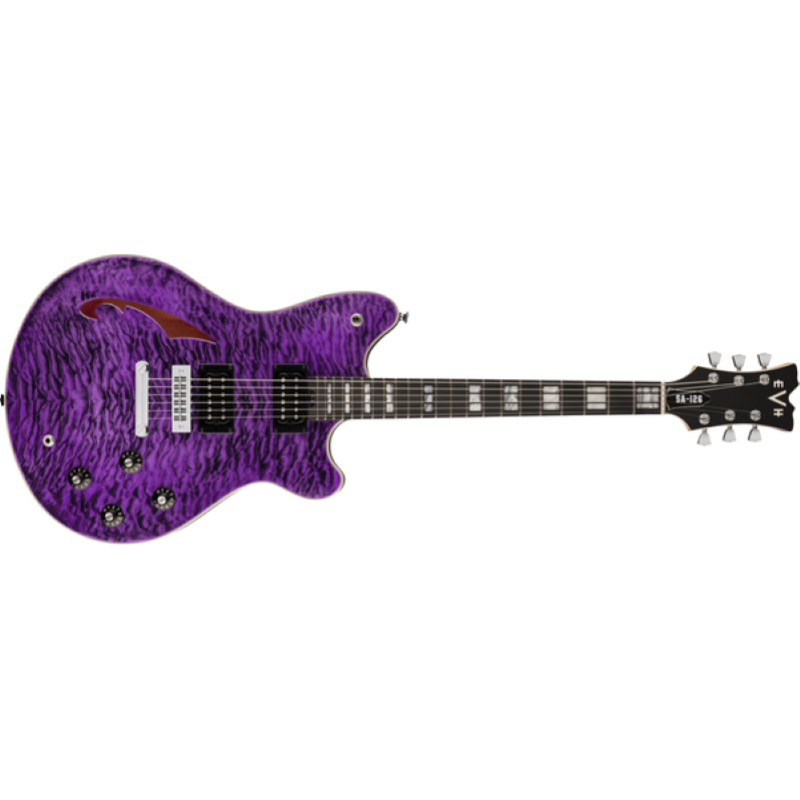 EVH SA-126 Special, QM, Transparent Purple