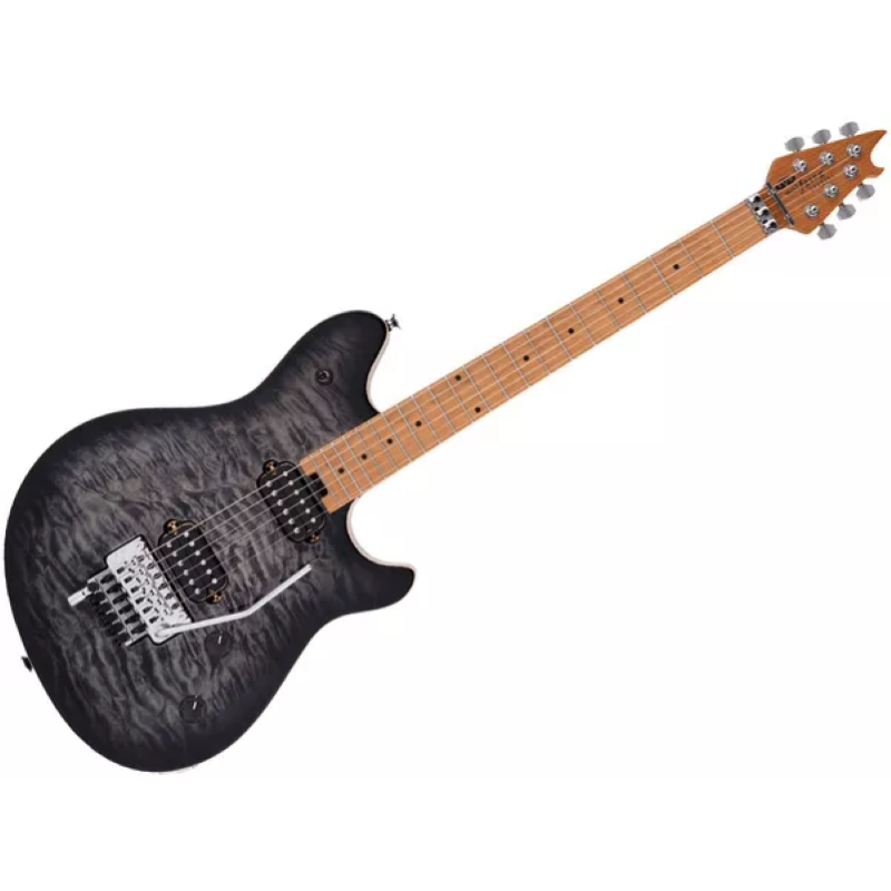 EVH Wolfgang® Special QM, Baked Maple Fingerboard, Charcoal Burst
