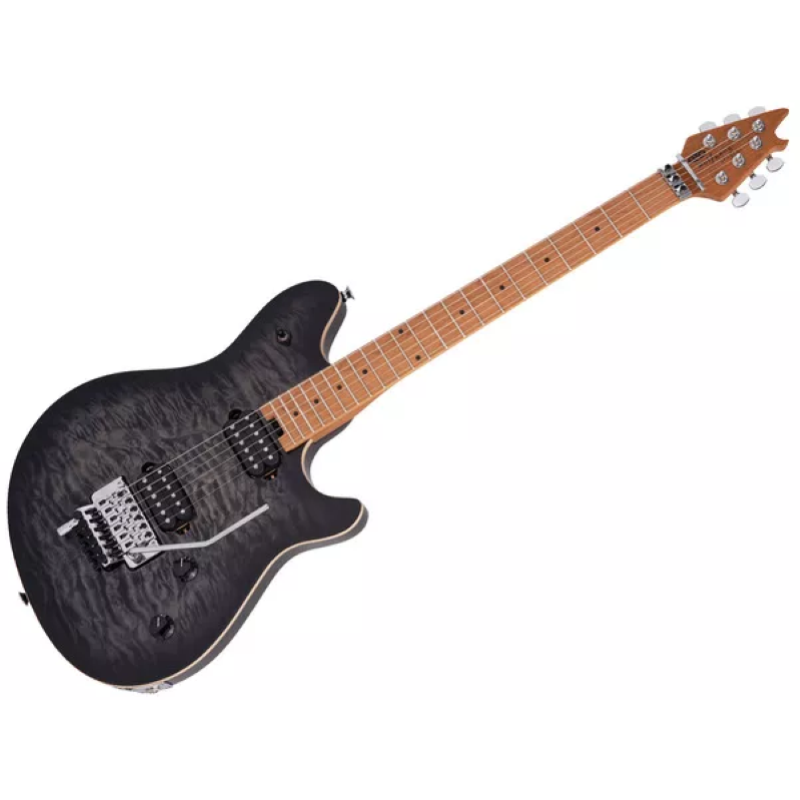 EVH Wolfgang® Special QM, Baked Maple Fingerboard, Charcoal Burst