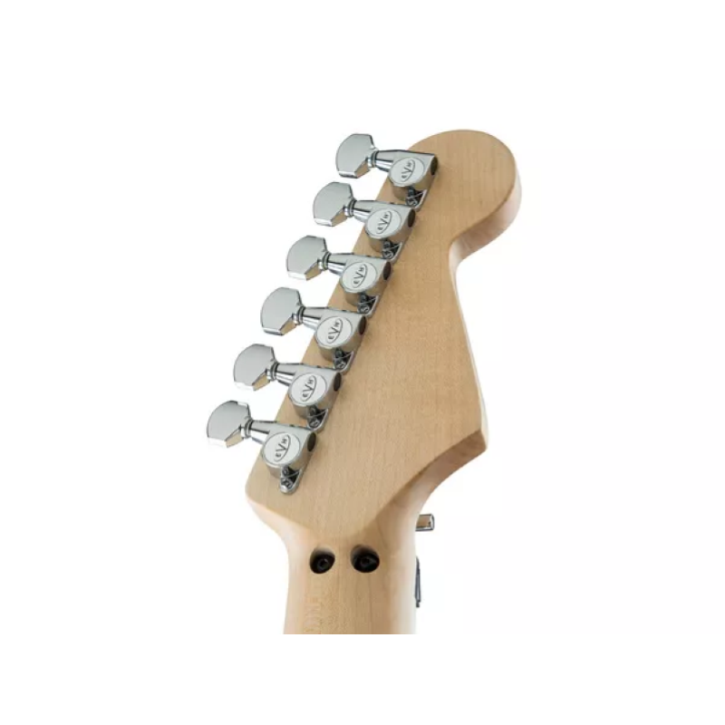 EVH Striped Series LH R/B/W, Maple Fingerboard, Red, Black and White Stripes 5107912503