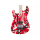EVH Striped Series LH R/B/W, Maple Fingerboard, Red, Black and White Stripes 5107912503