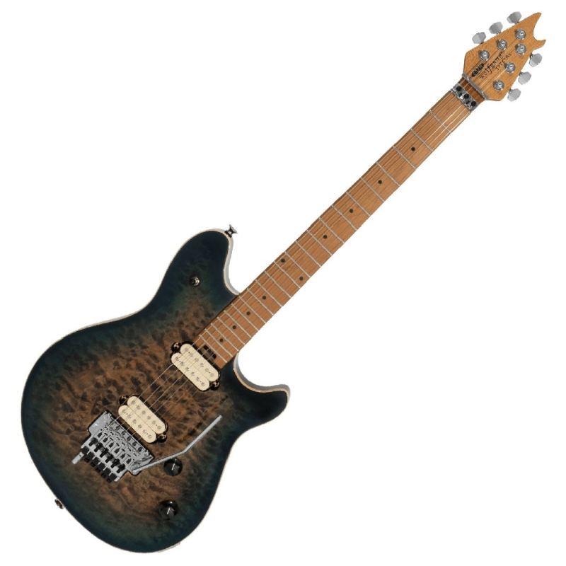 EVH Wolfgang® Special QM, Baked Maple Fingerboard, Indigo Burst