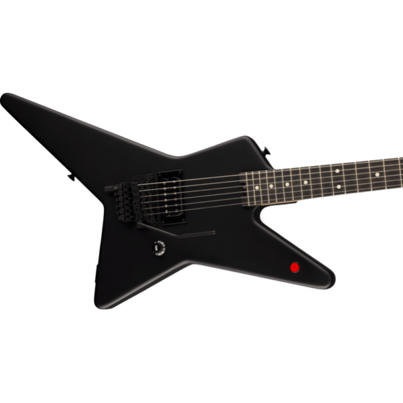 EVH Limited Edition Star, Ebony Fingerboard, Stealth Black with Gold Hardware