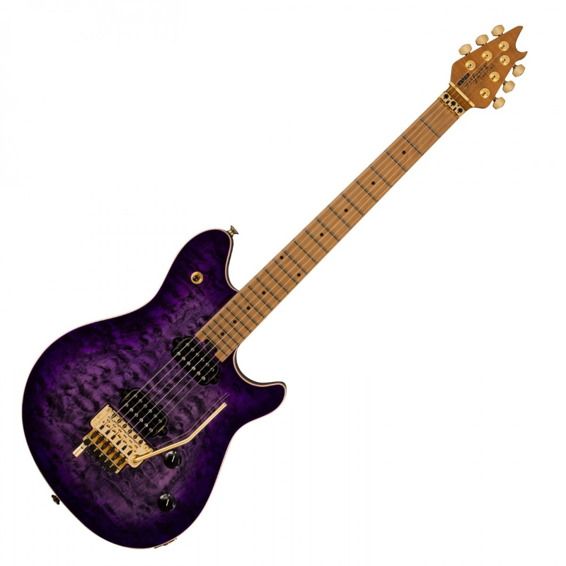 EVH Wolfgang® Special QM, Baked Maple Fingerboard, Purple Burst