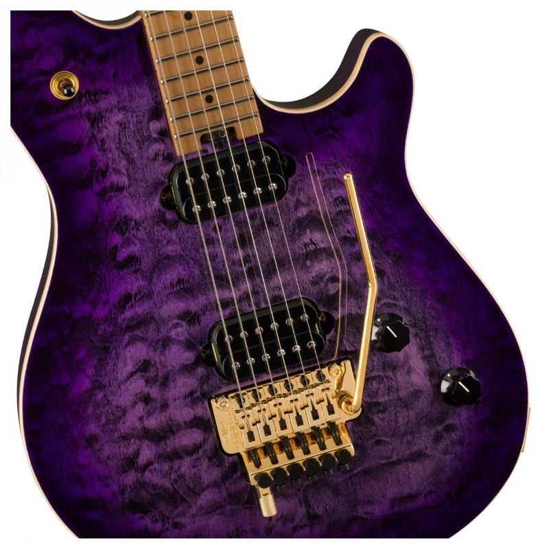 EVH Wolfgang® Special QM, Baked Maple Fingerboard, Purple Burst
