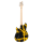 EVH Wolfgang® Special Striped Series, Ebony Fingerboard, Black and Yellow