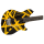 EVH Wolfgang® Special Striped Series, Ebony Fingerboard, Black and Yellow