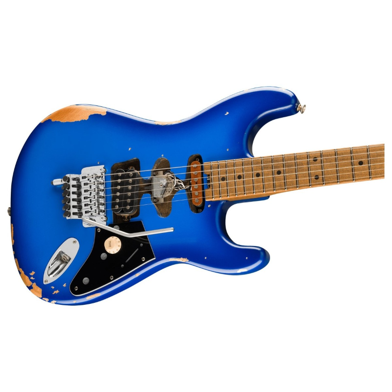 EVH® Limited Edition Frankenstein Relic® Series, Maple Fingerboard, Blueburst