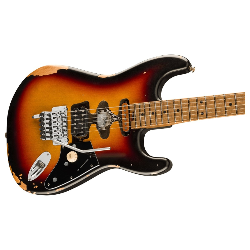 EVH® Limited Edition Frankenstein Relic® Series, Maple Fingerboard, Vintage Sunburst