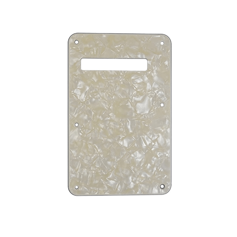 DAndrea Back plate Strato Style Vintage Pearl Back plate Strato Style 6 fori