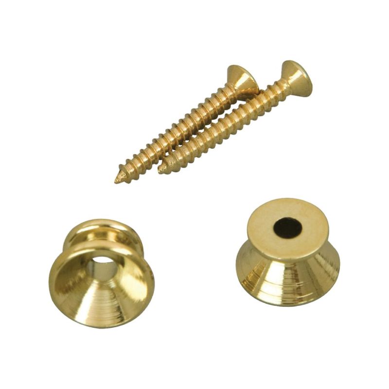 DAndrea Bottoni per tracolla dorati Set 2pcs Bottoni dorati per tracolla