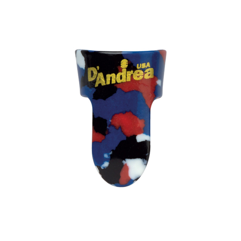DAndrea Plettri Finger Large Multicolor Refil 12pcs Busta 12 plettri da dito