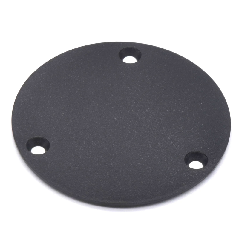 AXLABS Cavity cover LP Style round 3 hole black Backplate LP style circolare