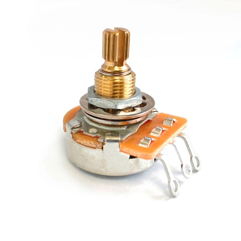 AXLABS Potentiometer 250K audio split shaft medium Potenziometro Logaritmico 250k Split shaft Medium 3/4''