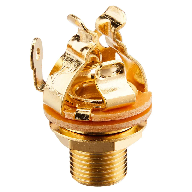AXLABS PureTone output jack mono gold Presa jack mono Oro con 4 punti di contatto
