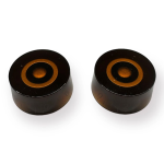 AXLABS Speed knob aged gold/white font 2pcs Set Speed Knob 2x