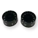 AXLABS Speed knob black/white font 2pcs Set Speed Knob 2x