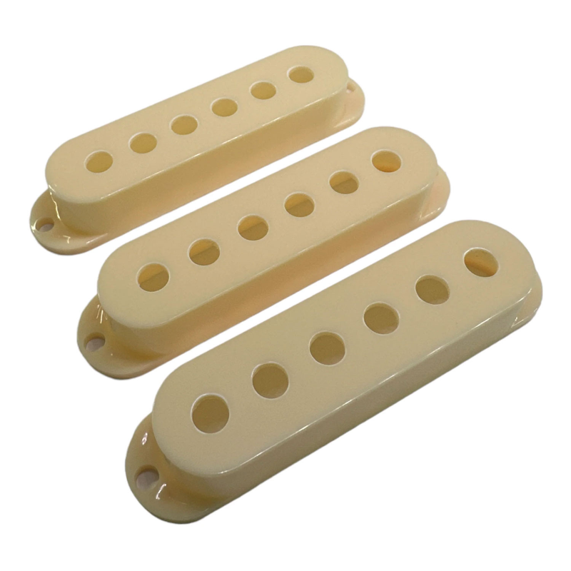 AXLABS SSS cover set 52/50/48mm spacing parchment Set Cover Pickup Single Coil Spaziatura Moderna