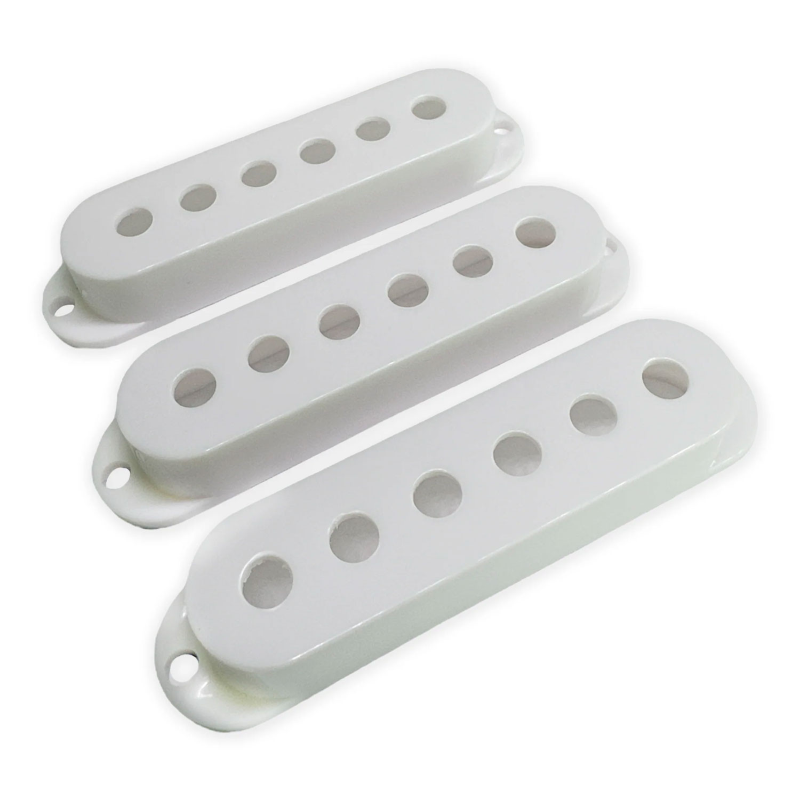 AXLABS SSS cover set 52/50/48mm spacing white Set Cover Pickup Single Coil Spaziatura Moderna