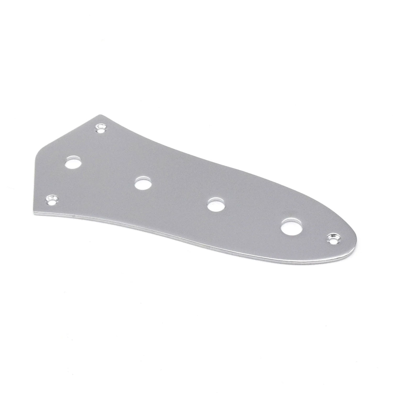 AXLABS Steel control plate J Style 4 hole mount chrome Piastra controlli Basso J Style 4 buchi
