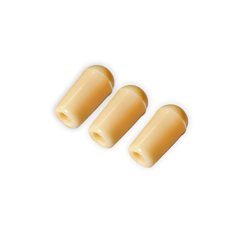 AXLABS Switch cap 3way toggle aged white 3pcs Tip Selettore LP Style 3x